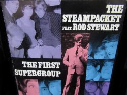 画像1: Mods Beat掲載/スティームパケット廃盤★THE STEAMPACKET FEATURING ROD STEWART-『THE FIRST SUPERGROUP』 