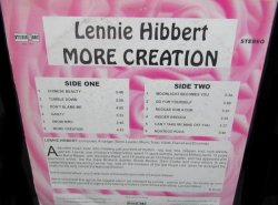 画像2: スタワン名盤★Lennie Hibbert-『More Creation』