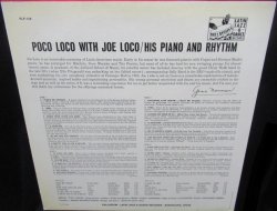 画像2: ラテンジャズ/Spain廃盤★Joe Loco His Piano And Rhythm – 『Poco Loco With Joe Loco』