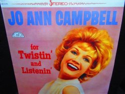 画像1: ジョー・アン・キャンベルUS廃盤★JO ANN CAMPBELL-『TWISTIN' AND LISTENIN'』
