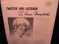 画像2: ジョー・アン・キャンベルUS廃盤★JO ANN CAMPBELL-『TWISTIN' AND LISTENIN'』
