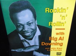 画像1: UK Sueネタ収録/英国廃盤★BIG AL DOWNING-『ROCKIN' 'N' ROLLIN' WITH BIG AL DOWNING』 