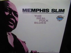 画像1: メンフィス・スリム/US廃盤★MEMPHIS SLIM-『THE REAL FOLK BLUES』