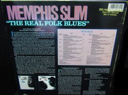 画像2: メンフィス・スリム/US廃盤★MEMPHIS SLIM-『THE REAL FOLK BLUES』