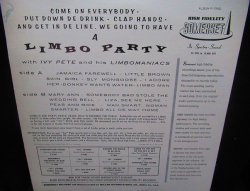画像2: カリプソ多数/US原盤★Ivy Pete And His Limbomaniacs-『Limbo Party』