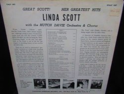 画像2: リンダ・スコット/US廃盤★LINDA SCOTT-『GREAT SCOTT! HER GREATEST HITS』