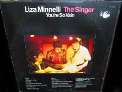 画像2: ライザ・ミネリ/US原盤★LIZA MINNELLI-『THE SINGER』