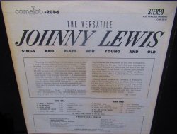 画像2: ジョニー・ルイス/US原盤★『The Versatile Johnny Lewis』