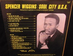 画像2: 「ソウル、R&Bの世界」掲載盤★SPENCER WIGGINS-『SOUL CITY U.S.A.』 