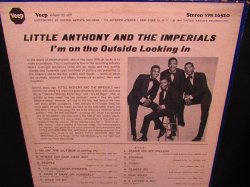 画像2: リトル・アンソニー＆インペリアルズUS原盤★LITTLE ANTHONY AND THE IMPERIALS-『I'M ON THE OUTSIDE』