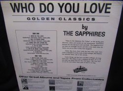 画像2: NORTHERN SOUL TOP 500掲載★THE SAPPHIRES-『WHO DO YOU LOVE』