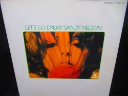 画像1: サンディ・ネルソン/希少赤盤LP★SANDY NELSON-『LET'S GO DRUM!』