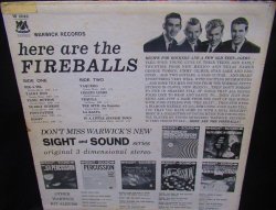 画像2: ファイアーボールズ/希少US原盤★The Fireballs –『Here Are The Fireballs』