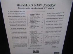 画像2: マーヴ・ジョンソン/EU盤★MARV JOHNSON-『Marvelous Marv Johnson』