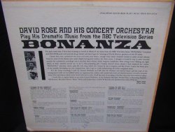 画像2: ボナンザ/US原盤★David Rose – 『Bonanza』