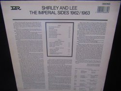 画像2: シャーリー＆リー/France廃盤★『SHIRLEY & LEE THE IMPERIAL SIDES』