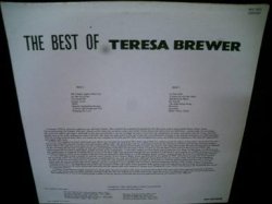 画像2: テレサ・ブリュワー/UK廃盤ベスト★TERESA BREWER-『THE BEST OF TERESA BREWER』