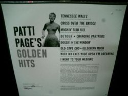 画像2: パティ・ペイジ廃盤ベスト★PATTI PAGE-『PATTI PAGE'S GOLDEN HITS』