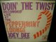 ジョイ・ディーUS原盤★JOEY DEE AND HIS STARLITERS-『DOIN' THE TWIST RECORDED LIVE AT THE PEPPERMINT LOUNGE』