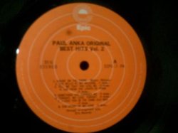 画像1: ポール・アンカ/15曲ベスト★PAUL ANKA-『ORIGINAL BEST HITS VOL.2』