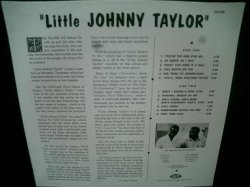 画像2: ”R&B、ソウルの世界”掲載/ジョニー・テイラーUK廃盤★LITTLE JONNY TAYLOR-『PART TIME LOVE』 
