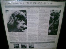 画像2: ジョン・メイオールUS原盤★JOHN MAYALL-『THE BLUES ALONE』