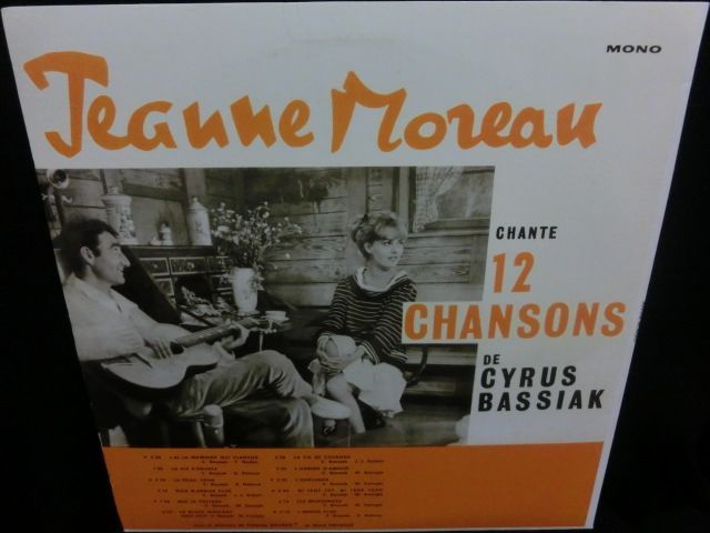 サバービア掲載/ジャンヌ・モロー★JEANNE MOREAU-『JEANNE MOREAU』 - MODERN RECORDS 2号店(LP/CD) - Jeanne Moreau Ni Trop Tôt Ni Trop Tard