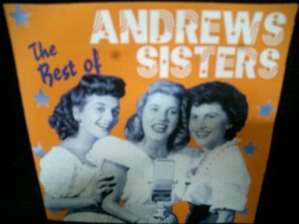 画像1: ガールズジャイブEU廃盤★ANDREW SISTERS-『THE BEST OF ANDREW SISTERS』  (1)