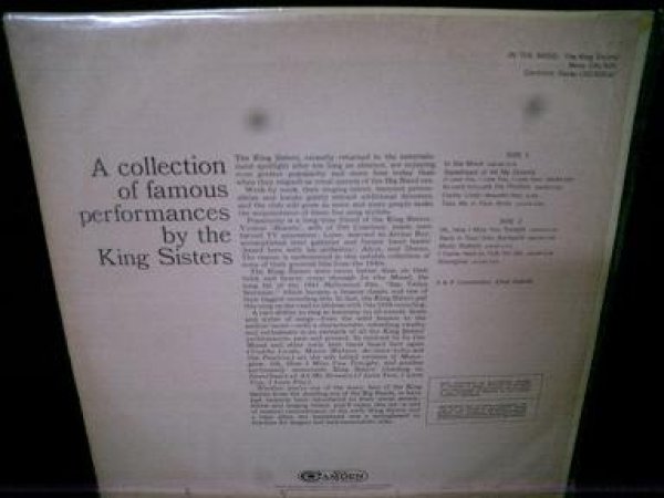 キング・シスターズUS原盤☆THE KING SISTERS-『IN THE MOOD