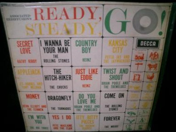 画像1: MODS BEAT掲載/貴重UK原盤★V.A.-『READY STEADY GO!』 (1)