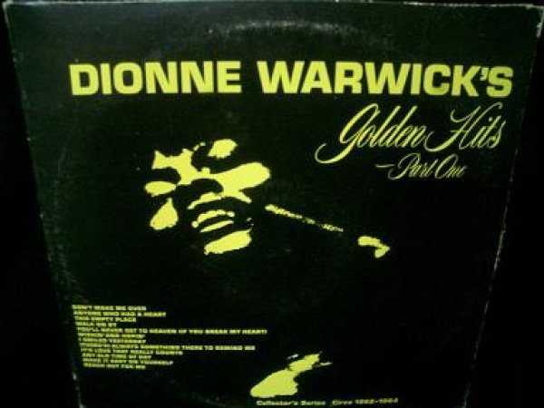 画像1: ディオンヌ・ワーウィックUS原盤★DIONNE WARWICK-『GOLDEN HITS PART 1』 (1)