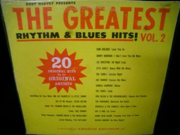 画像1: 黒人ブルースR&B/60年代US原盤★V.A.-『THE GREATEST RHYTHM & BLUES HITS VOL.2』 (1)