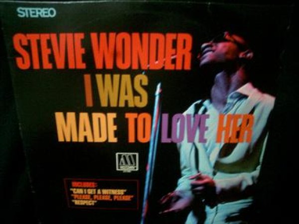 画像1: MODS BEAT掲載/スティーヴィー・ワンダーUS盤★STEVIE WONDER-『I WAS MADE TO LOVE HER』 (1)