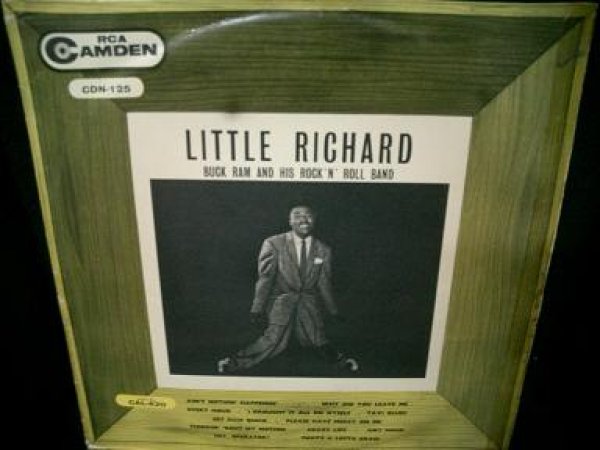 画像1: リトル・リチャード/1959年UK原盤★LITTLE RICHARD-『LITTLE RICHARD BUCK RAM AND HIS ROCK'N ROLL BAND』 (1)