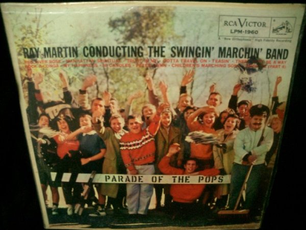 画像1: 『PETER GUN』レアカバー収録★RAY MARTIN AND THE SWINGIN' MARCHIN' BAND-『PARADE OF THE POPS』 (1)