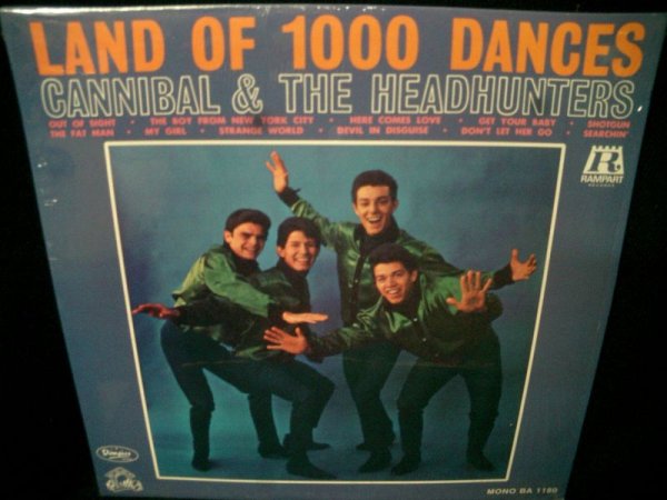 画像1: 『ダンス天国』カバー収録★CANNIBAL & THE HEADHUNTERS-『LAND OF 1000 DANCES』 (1)