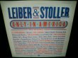 画像1: リーバー＆ストーラー黒人R&B集/英国２枚組★V.A.-『LEIBER & STOLLER ONLY AMERICA THE ORIGINAL HITS』 (1)