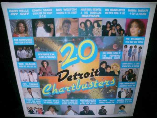 画像1: 60年代MOTOWN/リメイク盤★V.A.-『20 DETROIT CHARTBUSTERS』 (1)