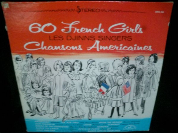 画像1: 60sフレンチガール/US原盤★60 FRENCH GIRLS LES DJINNS SINGERS-『CHANSONS AMERICAINES』 (1)