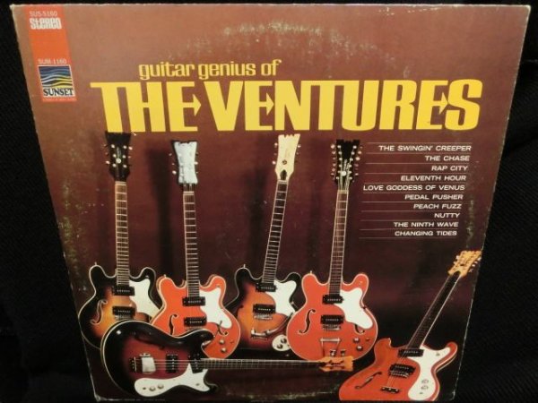 画像1: ベンチャーズUS原盤★THE VENTURES-『GUITAR GENIUS VENTURES』 (1)