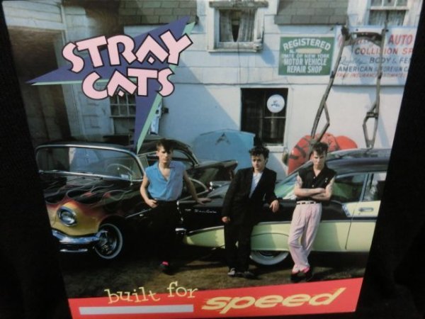 画像1: ストレイ・キャッツUS原盤★STRAY CATS-『BUILT FOR SPEED』  (1)