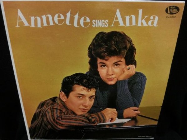 画像1: アネットUS盤★ANNETTE-『ANNETTE SINGS ANKA』 (1)