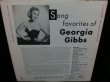 画像2: ジョージア・ギブスUS原盤/1stプレス★GEORGIA GIBBS-『SONG FAVOURITES OF GEORGIA GIBBS』 (2)