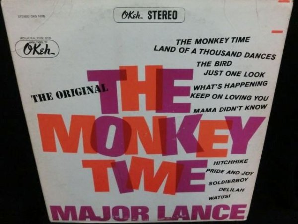 画像1: メジャー・ランスUS原盤/MODS BEAT掲載★MAJOR LANCE-『THE MONKEY TIME』 (1)