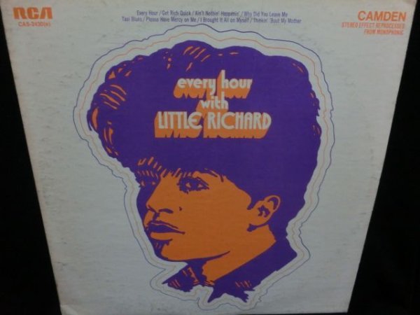 画像1: リトル・リチャード/無名時代音源/US廃盤★LITTLE RICHARD-『EVERY HOUR WITH LITTLE RICHARD』 (1)