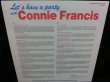 画像2: コニー・フランシス/SWEDEN廃盤★CONNIE FRANCIS-『LET'S HAVE A PARTY』 (2)