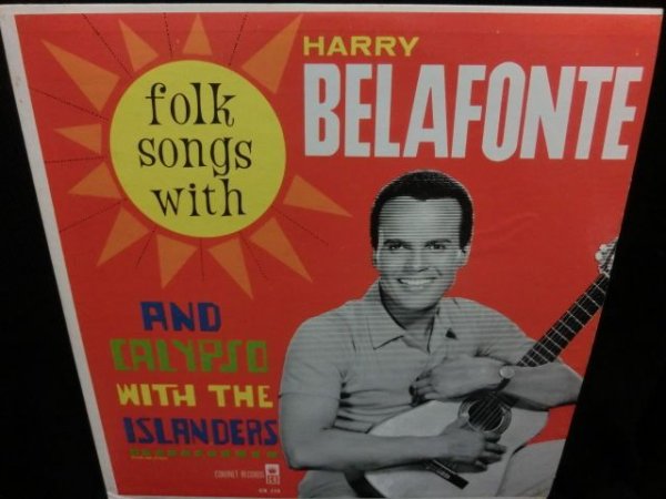 画像1: ハリー・ベラフォンテUS原盤★HARRY BELAFONTE-『FOLK SONGS AND CALYPSO WITH THE ISLANDERS』 (1)