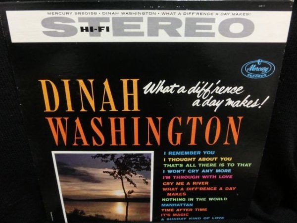 画像1: ダイナ・ワシントンUS盤/スカ『ADORABLES YOU』ネタ★DINAH WASHINGTON-『WHATA DIFFRENCE A DAY MAKES』 (1)