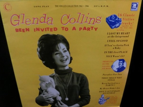 画像1: Joe Meek作/Ritchie Blackmore参加★GLENDA COLLINS-『BEEN INVITED TO A PARTY』 (1)