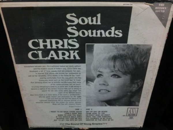 画像2: クリス・クラークUS原盤★CHRIS CLARK-『SOUL SOUNDS』 (2)